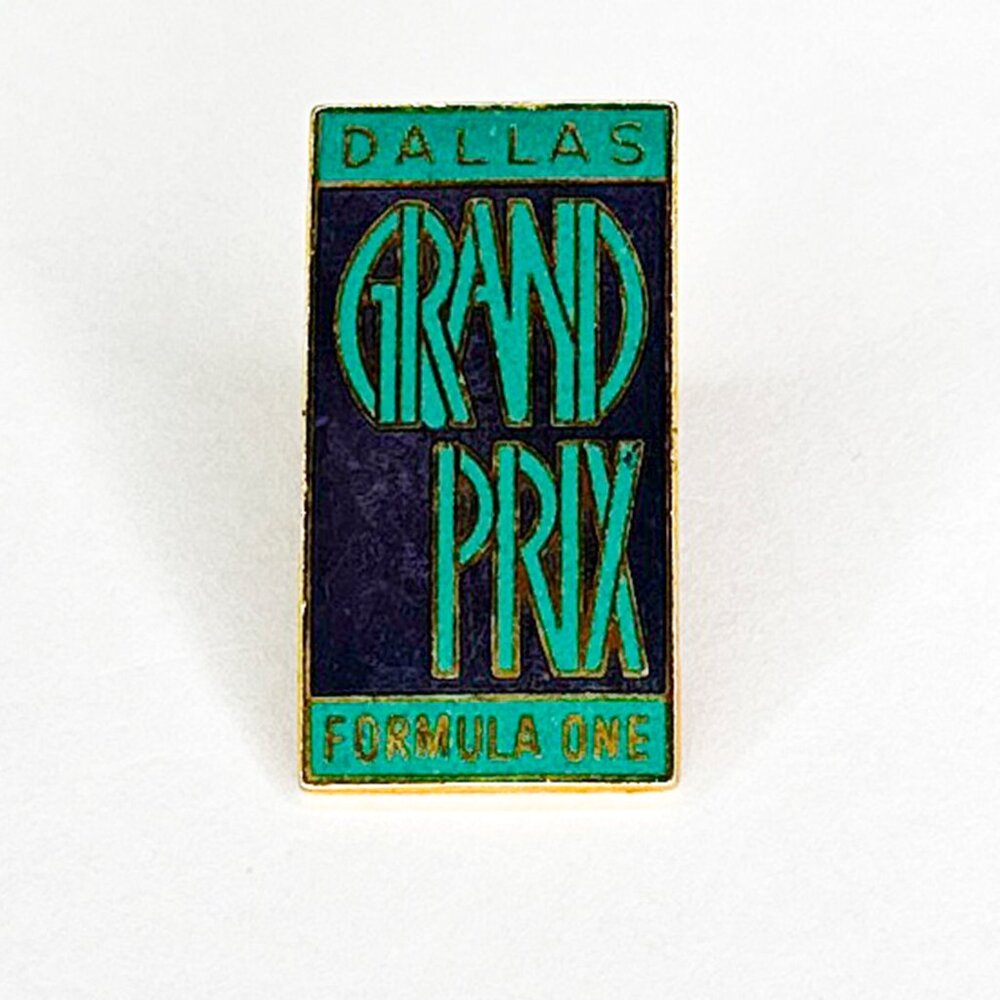 Dallas‎ Grand Prix Formula One Hat/Jacket/Lapel Pin